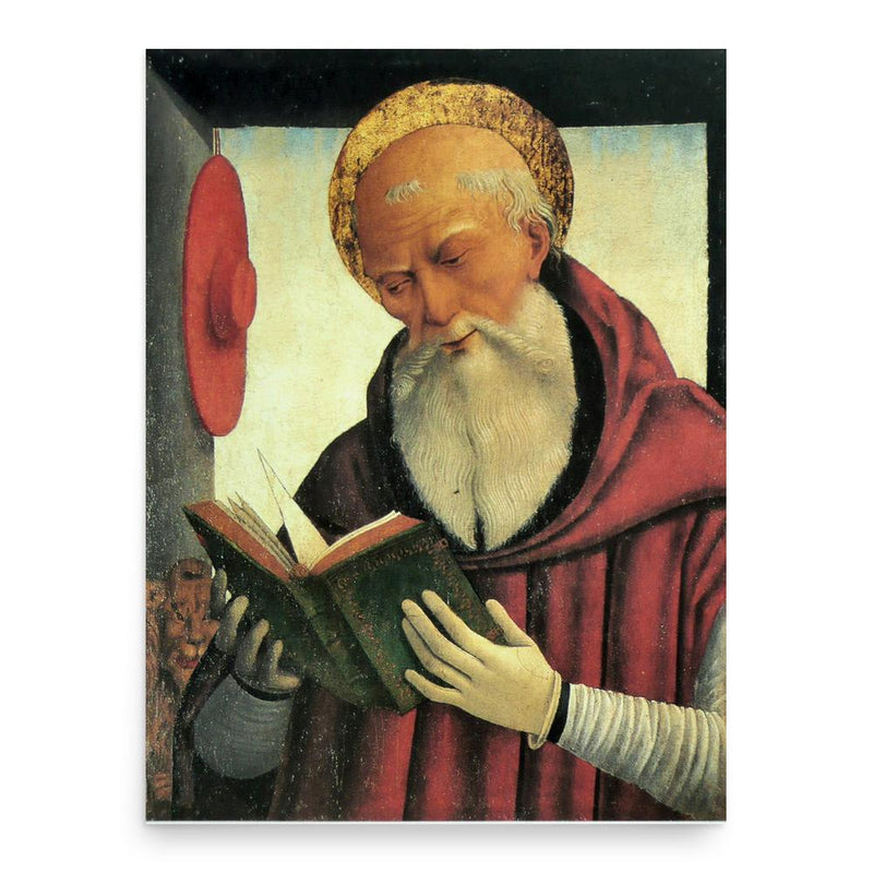 Domenico Panetti poster print, in size 18x24 inches.