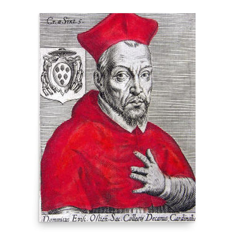 Domenico Pinelli poster print, in size 18x24 inches.