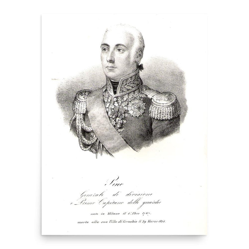 Domenico Pino poster print, in size 18x24 inches.