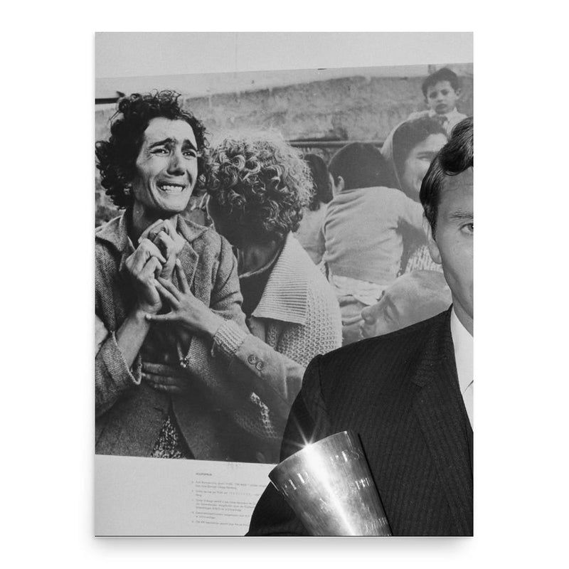 Don McCullin poster print, in size 18x24 inches.