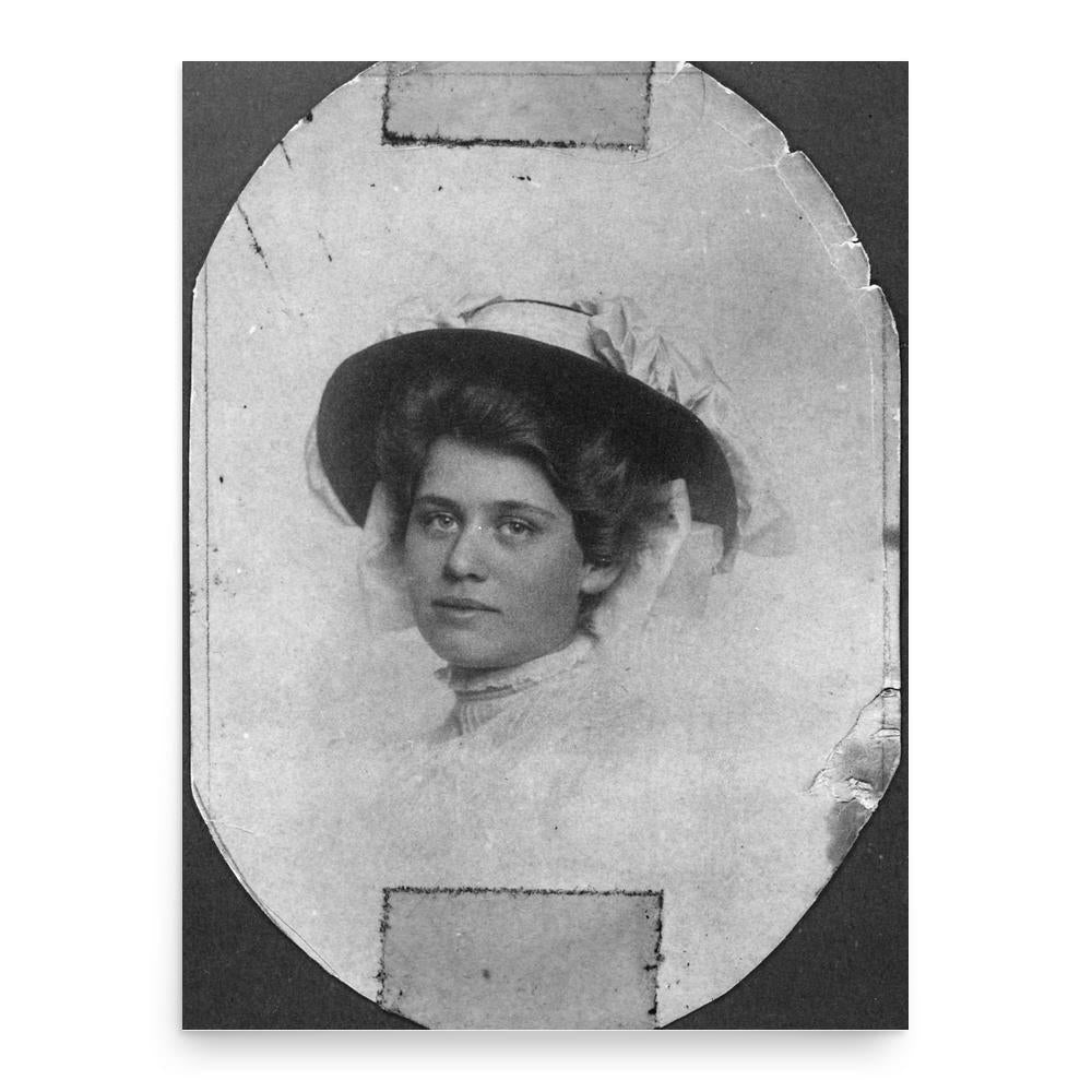 Dorothy Ayer Gardner Ford poster print, in size 18x24 inches.