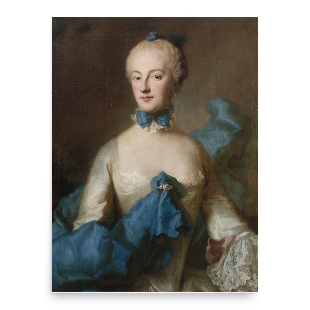 Duchess Maria Anna Josepha of Bavaria poster print, in size 18x24 inches.