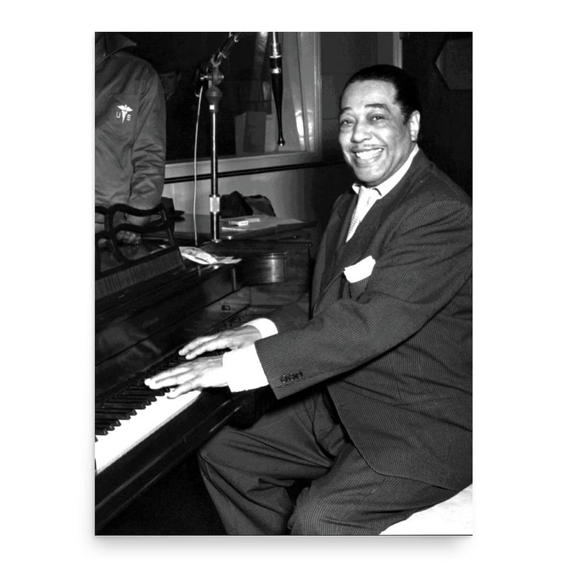 Duke Ellington poster print, in size 18x24 inches.