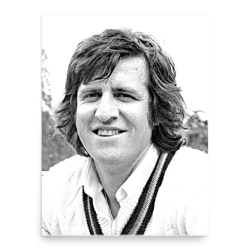 Ed Stewart poster print, in size 18x24 inches.
