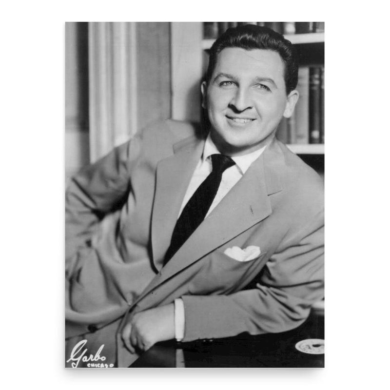 Eddie Bracken poster print, in size 18x24 inches.