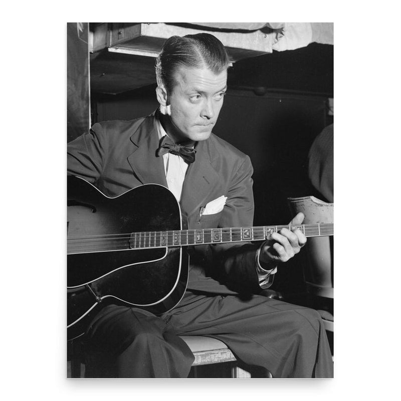 Eddie Condon poster print, in size 18x24 inches.