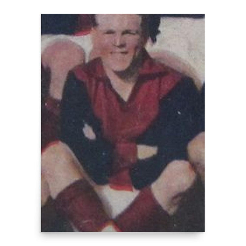 Eddie Craddock poster print, in size 18x24 inches.