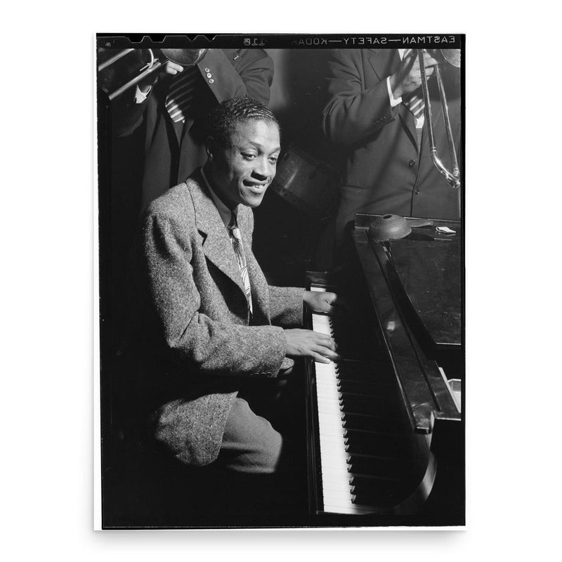 Eddie Heywood poster print, in size 18x24 inches.