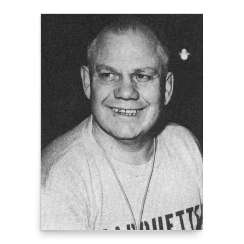 Eddie Hickey poster print, in size 18x24 inches.