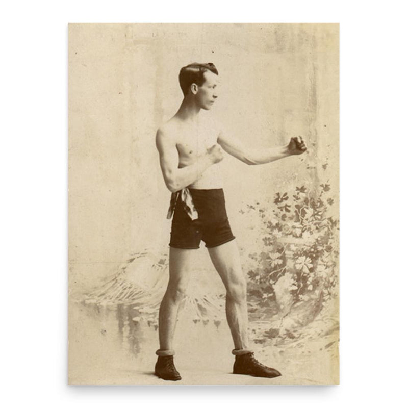 Eddie Santry poster print, in size 18x24 inches.