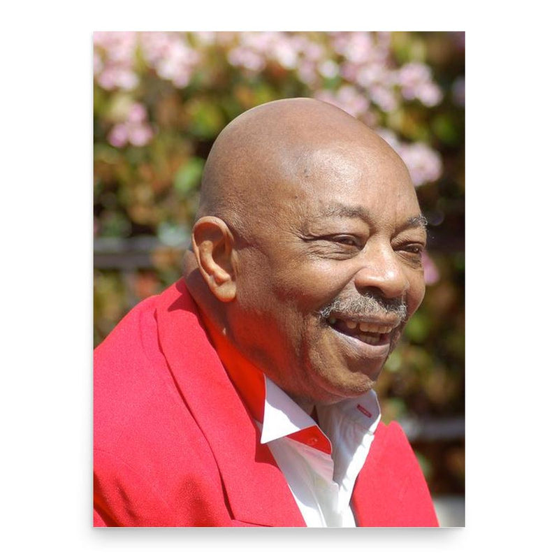 Eddie Willis poster print, in size 18x24 inches.