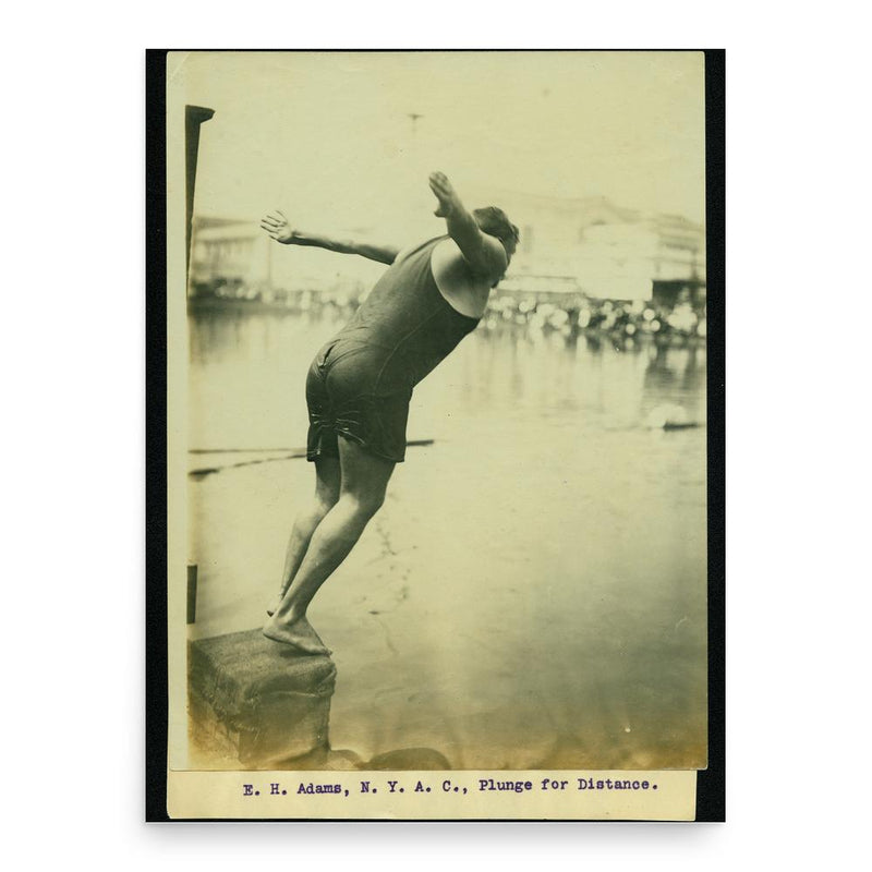 Edgar Adams poster print, in size 18x24 inches.