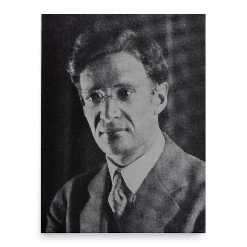 Edgar Ansel Mowrer poster print, in size 18x24 inches.
