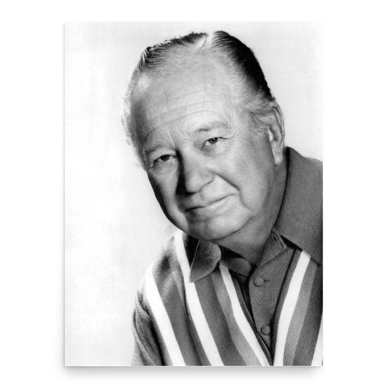 Edgar Buchanan poster print, in size 18x24 inches.