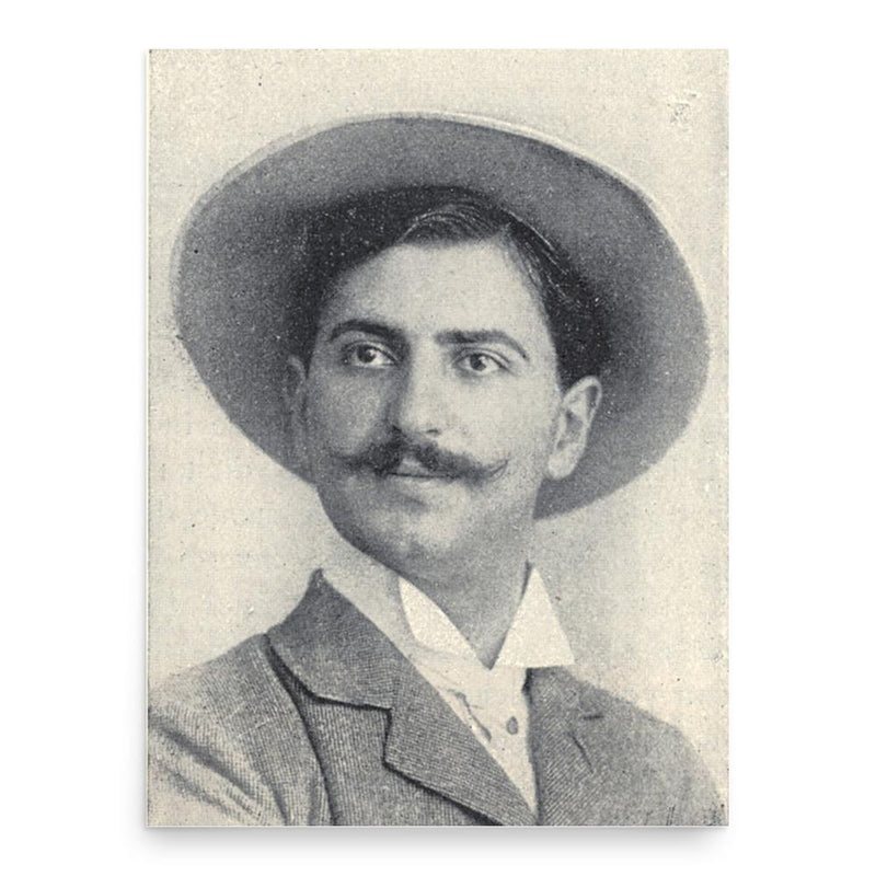 Edgar Chahine poster print, in size 18x24 inches.