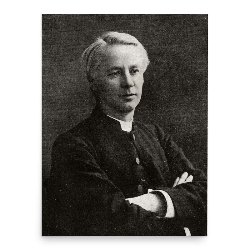 Edgar Gibson poster print, in size 18x24 inches.