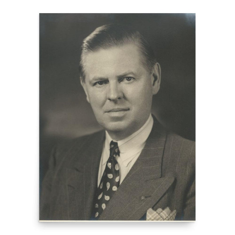 Edgar Gott poster print, in size 18x24 inches.