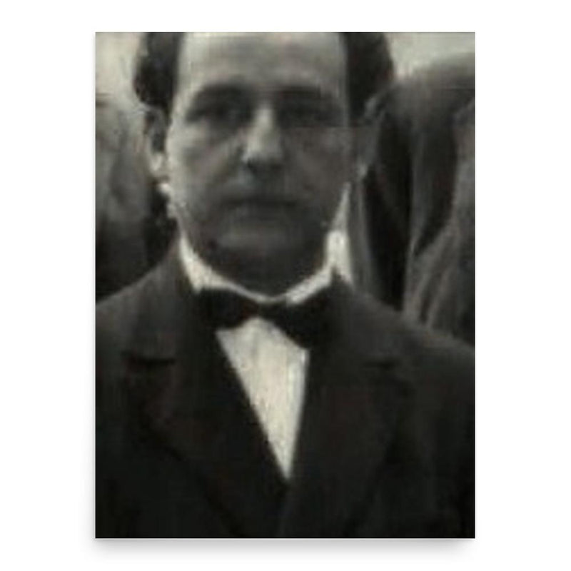 Edgar Roquette-Pinto poster print, in size 18x24 inches.