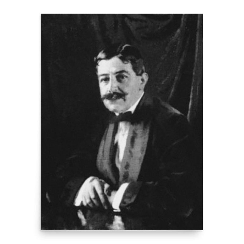 Edgar Speyer poster print, in size 18x24 inches.