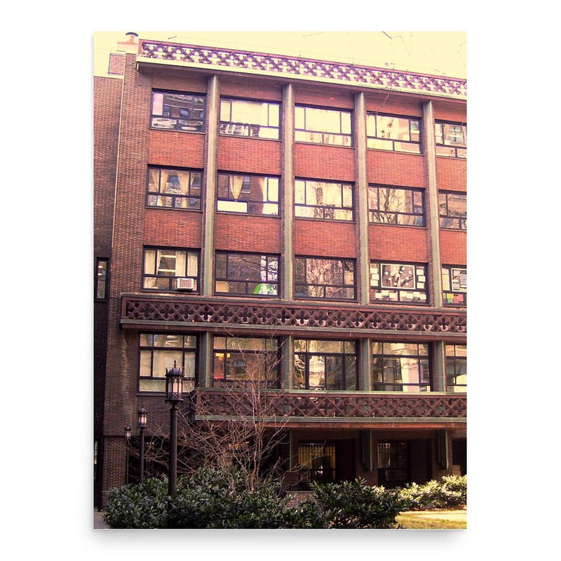 Edgar Tafel poster print, in size 18x24 inches.