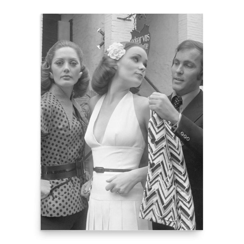 Edgar Vos poster print, in size 18x24 inches.