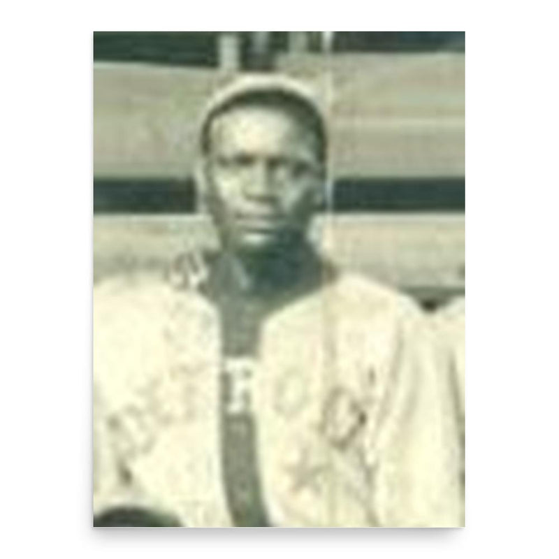 Edgar Wesley poster print, in size 18x24 inches.