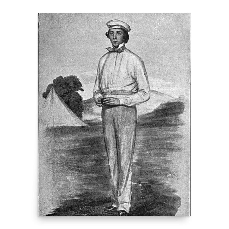 Edgar Willsher poster print, in size 18x24 inches.