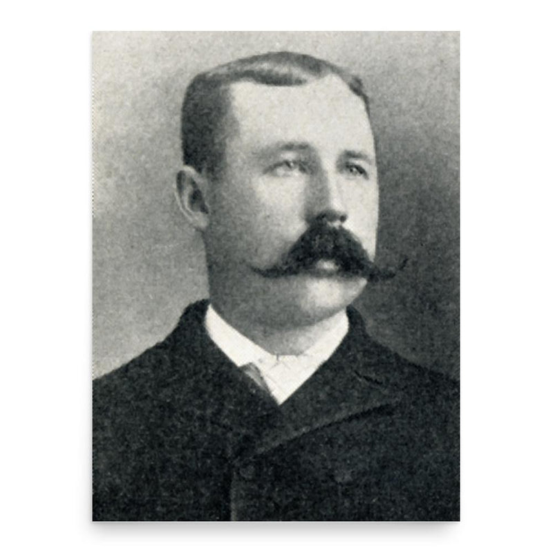 Edgar Wilson poster print, in size 18x24 inches.