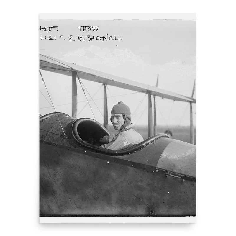 Edgar Wirt Bagnell poster print, in size 18x24 inches.