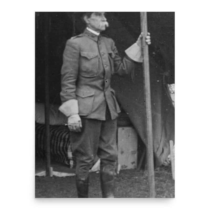 Edgar Zell Steever II poster print, in size 18x24 inches.