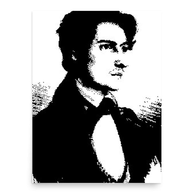 Edgar von Westphalen poster print, in size 18x24 inches.