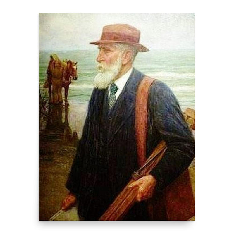 Edgard Farasyn poster print, in size 18x24 inches.