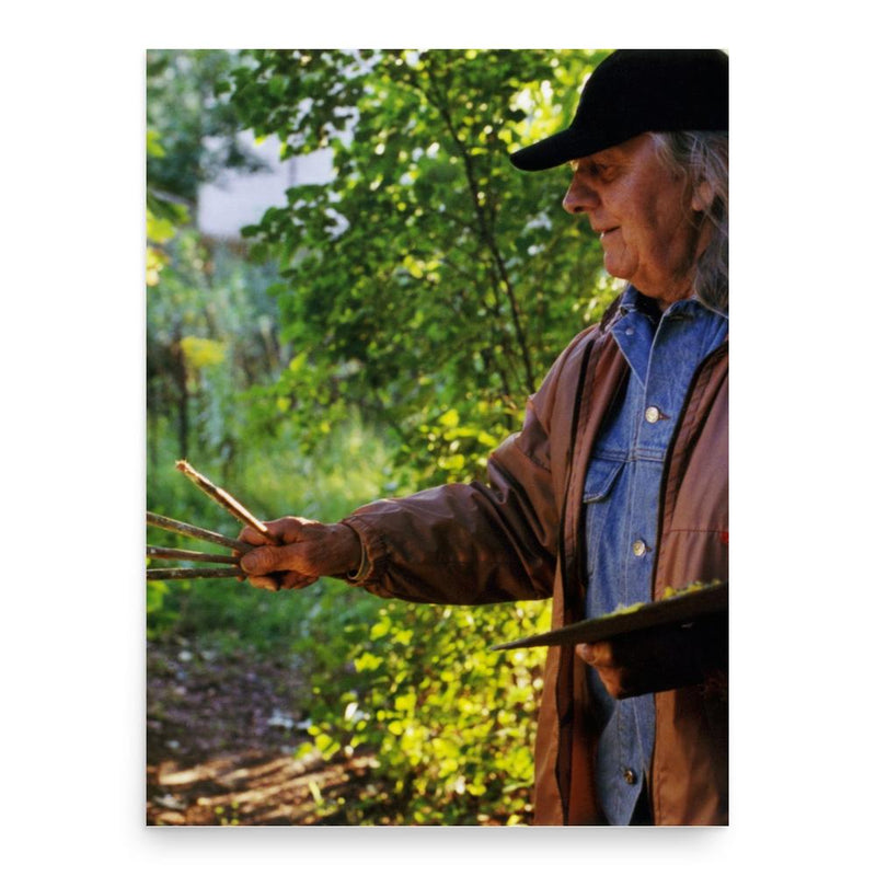 Edgars Vinters poster print, in size 18x24 inches.