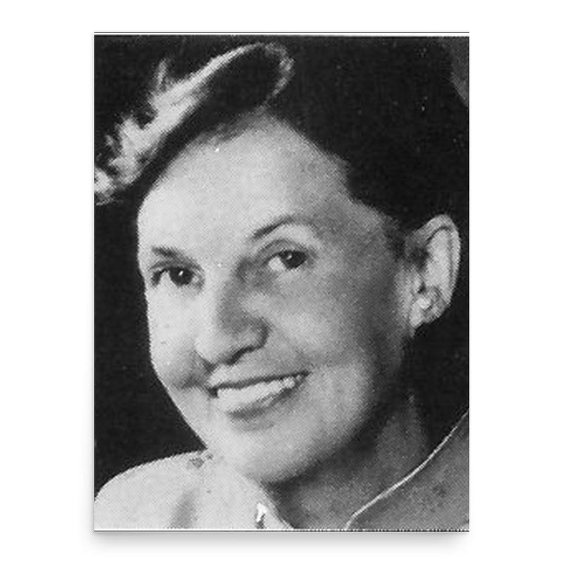 Edita Morris poster print, in size 18x24 inches.