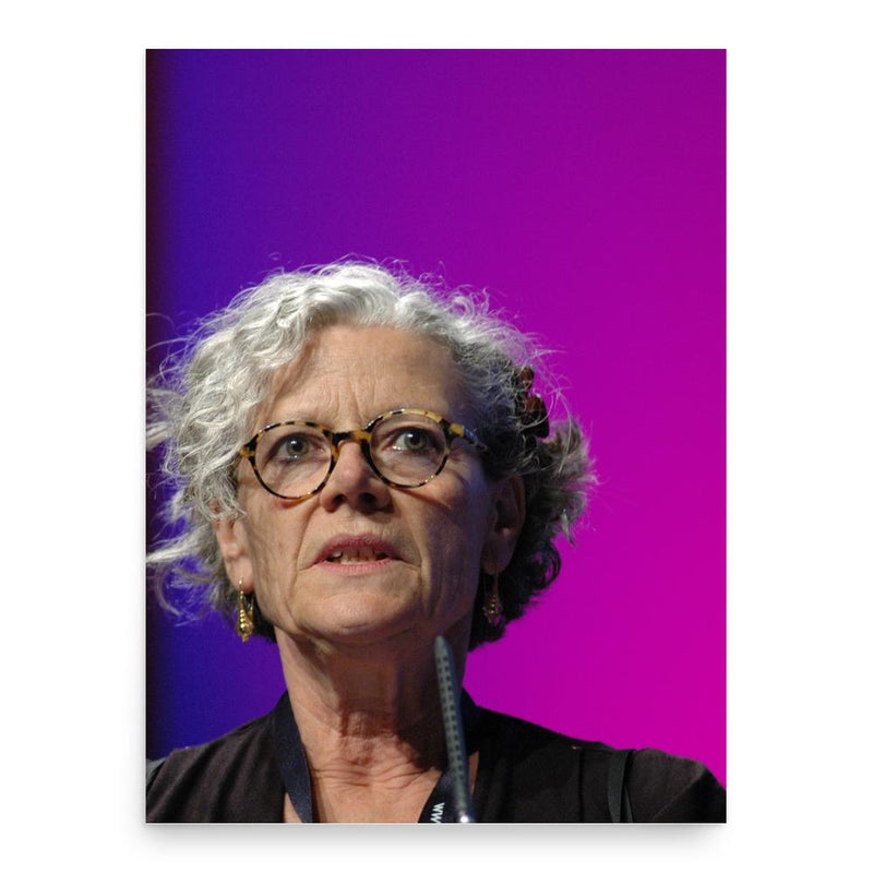 Edith Ackermann poster print, in size 18x24 inches.