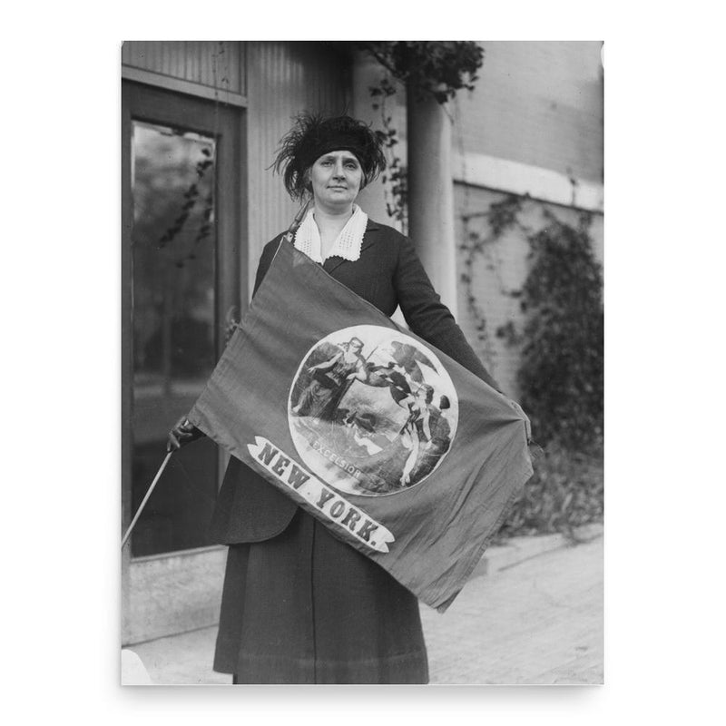 Edith Ainge poster print, in size 18x24 inches.