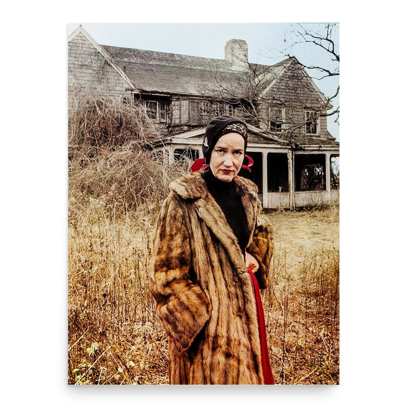 Edith Bouvier Beale poster print, in size 18x24 inches.