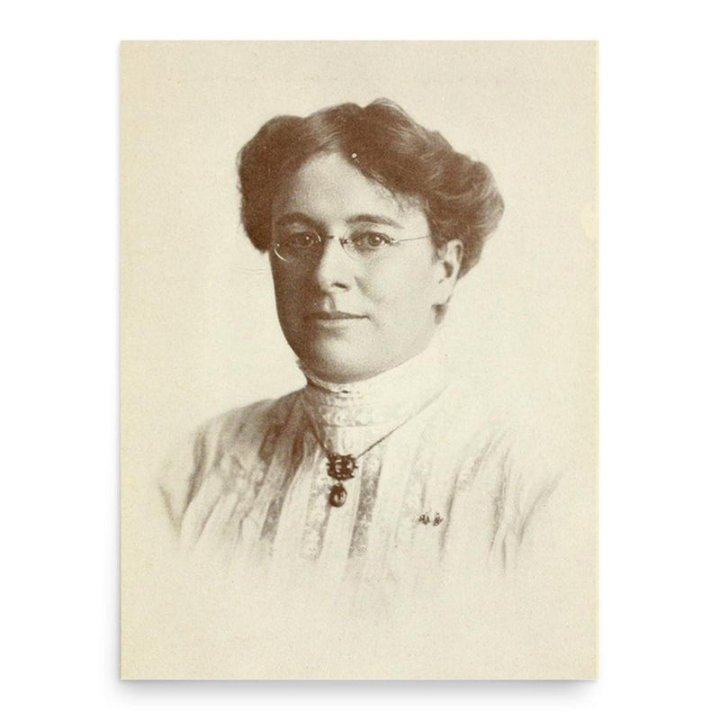 Edith Claypole poster print, in size 18x24 inches.