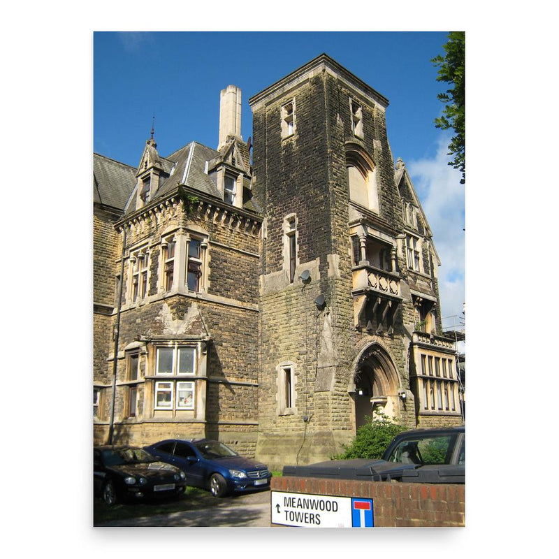 Edith Cliff poster print, in size 18x24 inches.