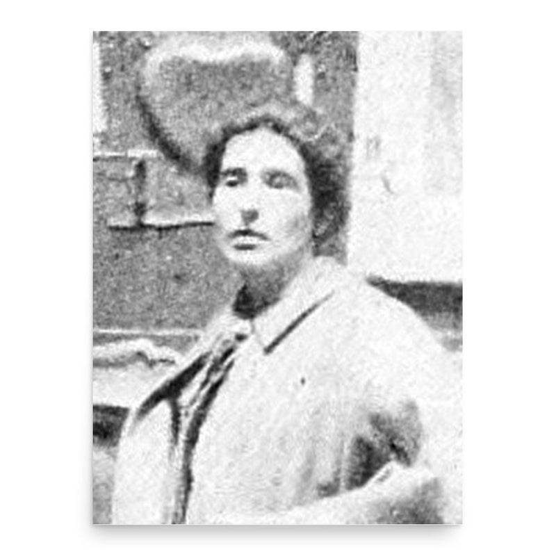 Edith Dawson poster print, in size 18x24 inches.