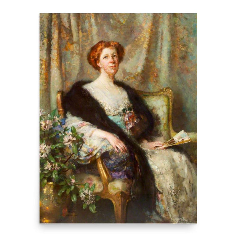 Edith Dixon poster print, in size 18x24 inches.