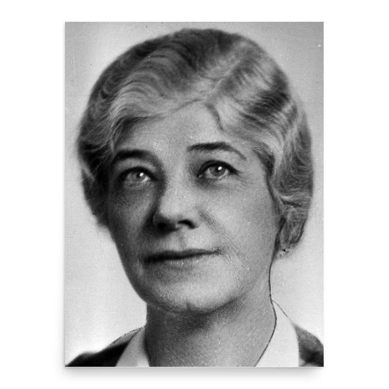 Edith Dobie poster print, in size 18x24 inches.