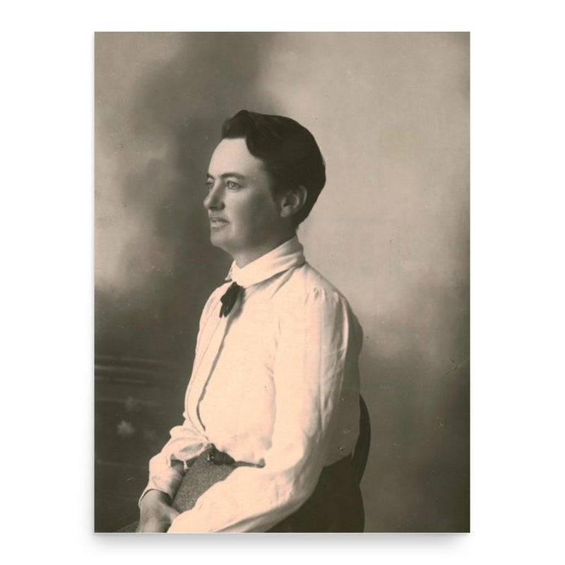 Edith Durham poster print, in size 18x24 inches.