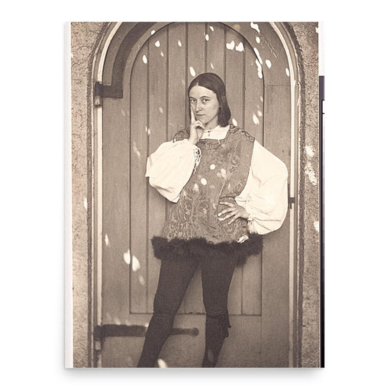 Edith Emerson poster print, in size 18x24 inches.