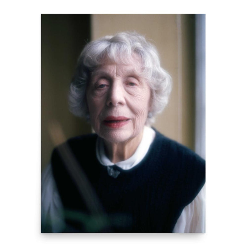 Edith Evans poster print, in size 18x24 inches.