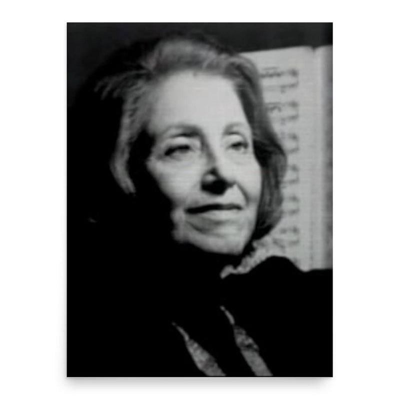 Edith Grosz poster print, in size 18x24 inches.