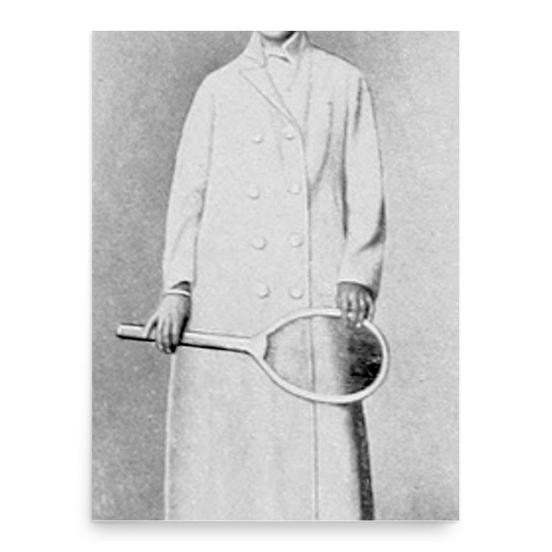 Edith Hannam poster print, in size 18x24 inches.