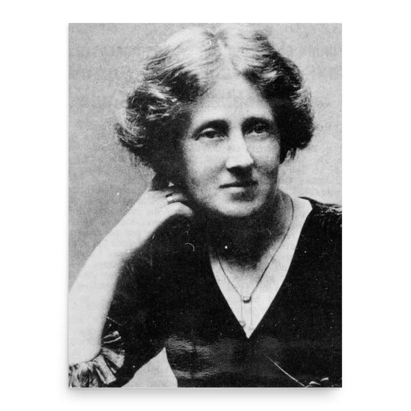 Edith Howes poster print, in size 18x24 inches.