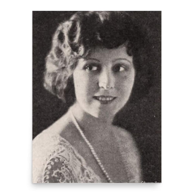 Edith Johnson poster print, in size 18x24 inches.