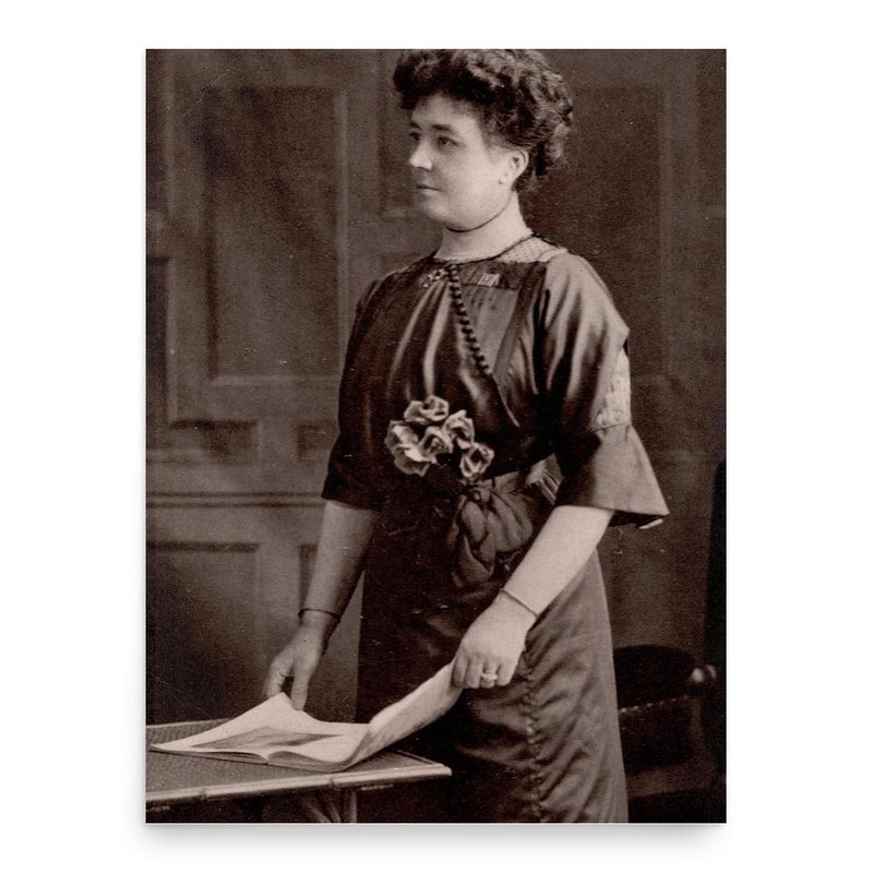 Edith Mansell-Moullin poster print, in size 18x24 inches.